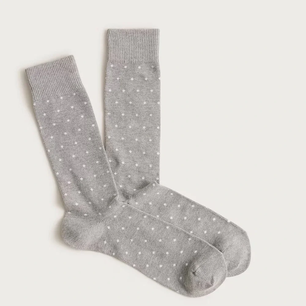 J crew Bird's eye–print socks